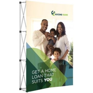 Print Hut Legend Curved Banner Wall 1.45m x 2.25m