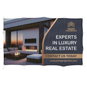 Print Hut Sublimated Airtex Fabric Fence Banner 2m x 1.2m