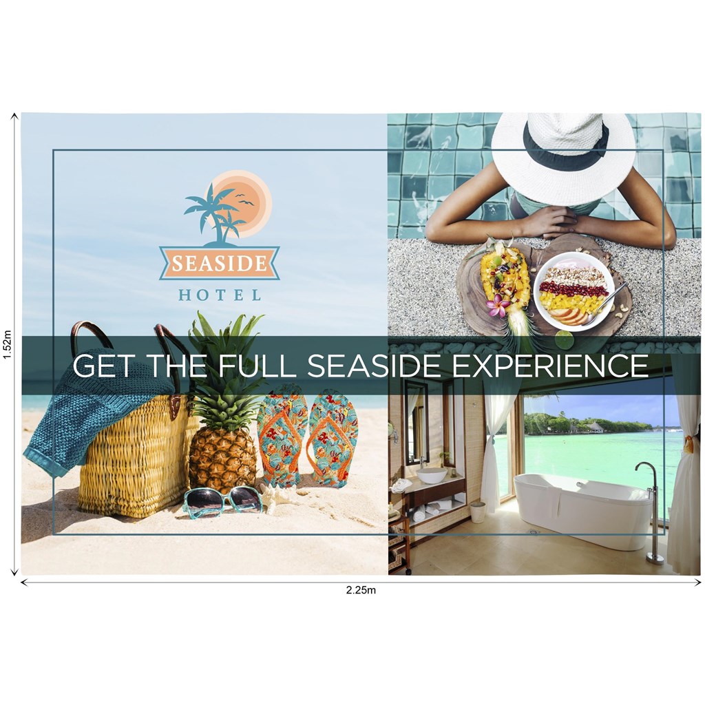 Print Hut Legend Straight Banner Wall Skin 1.52m x 2.25m (Excludes Hardware)